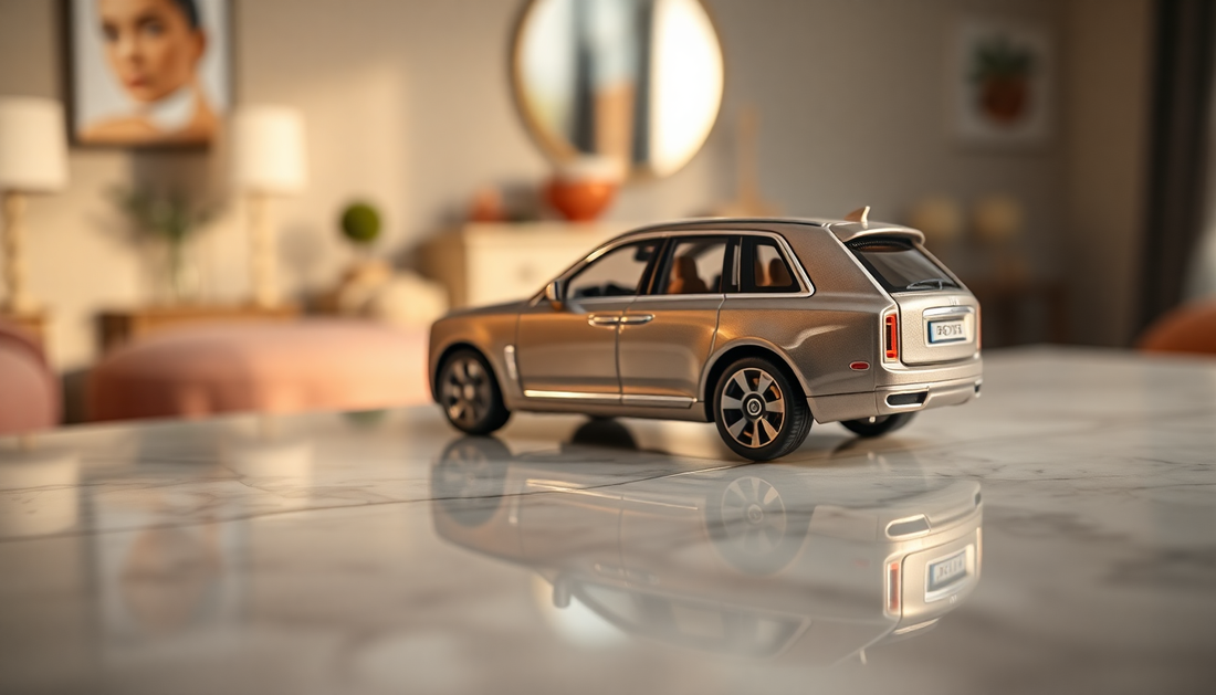 Discover the Luxury of Rolls-Royce Cullinan Metal Car Toys for Kids