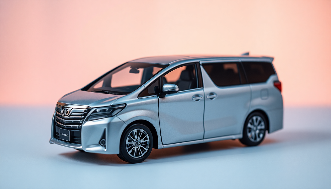 Discover the Allure of the Toyota Alphard Metal Car Toy: A Captivating Addition to Your Child's Collection