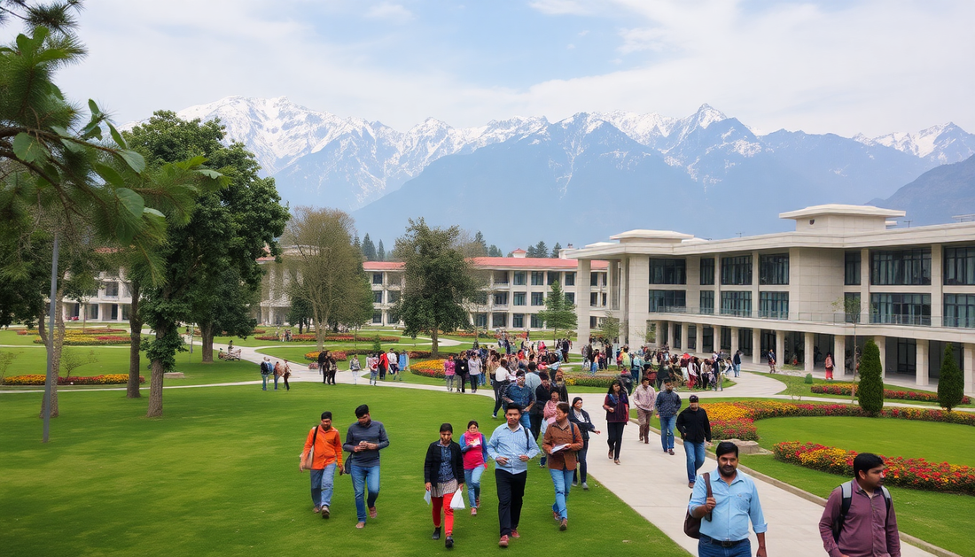 Exploring the Vibrant Campus Life at Kashmir University