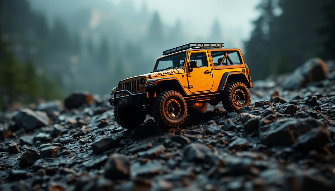 Discover the Thrill of Off-Road Adventure with Toysikart's Jeep Wrangler Rubicon Metal Car Toys