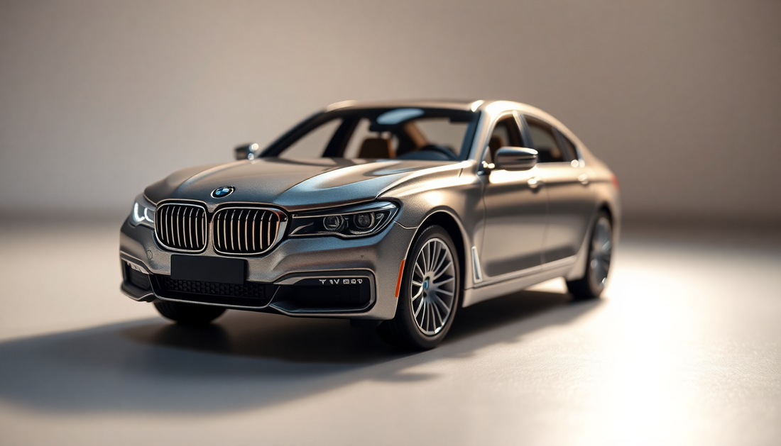 Discover the Luxury and Power of the BMW 7 Series 760Li Metal Car Toy