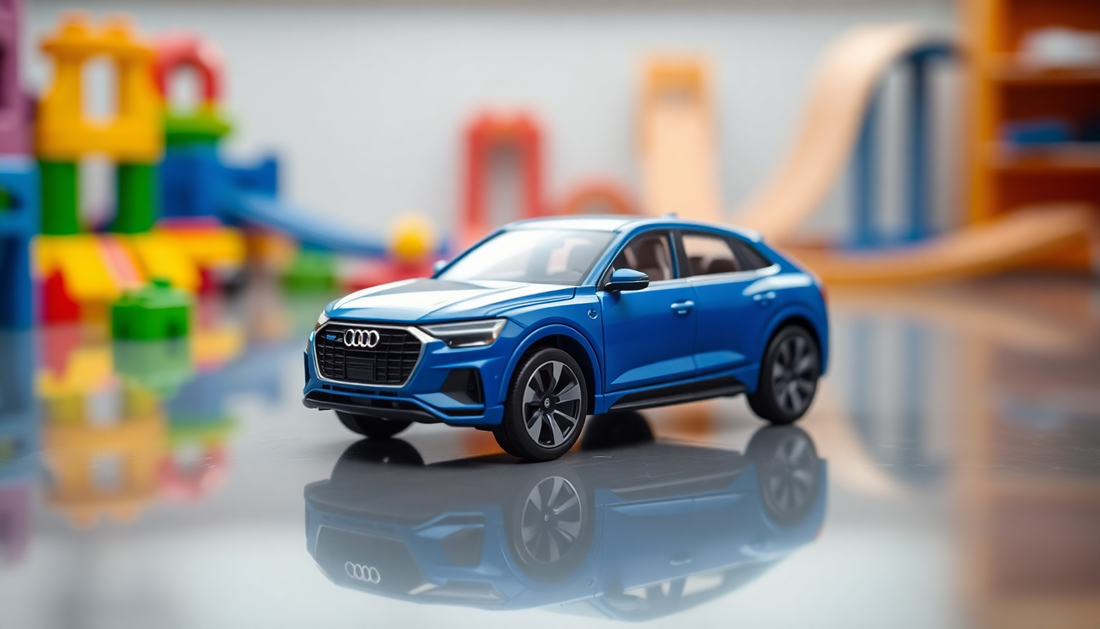 Discover the Thrill of Audi Q8 Metal Car Toys for Kids 1:32 - Blue