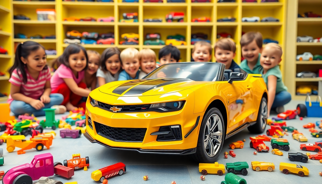 Discover the Joy of Bumblebee Chevrolet Metal Car Toys for Kids