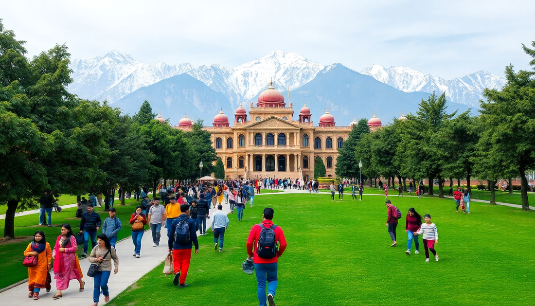 Exploring the Vibrant Campus Life at Kashmir University