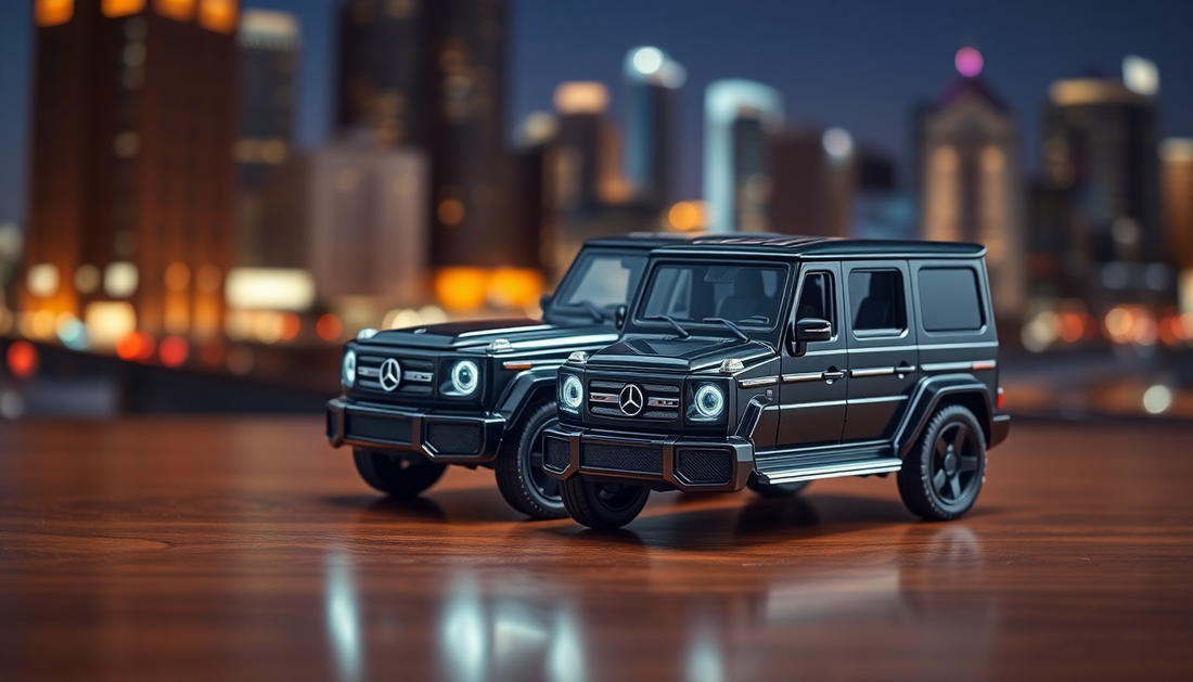 Discover the Thrill of the Mercedes AMG G63 G-KLESSA Metal Car Toy for Kids