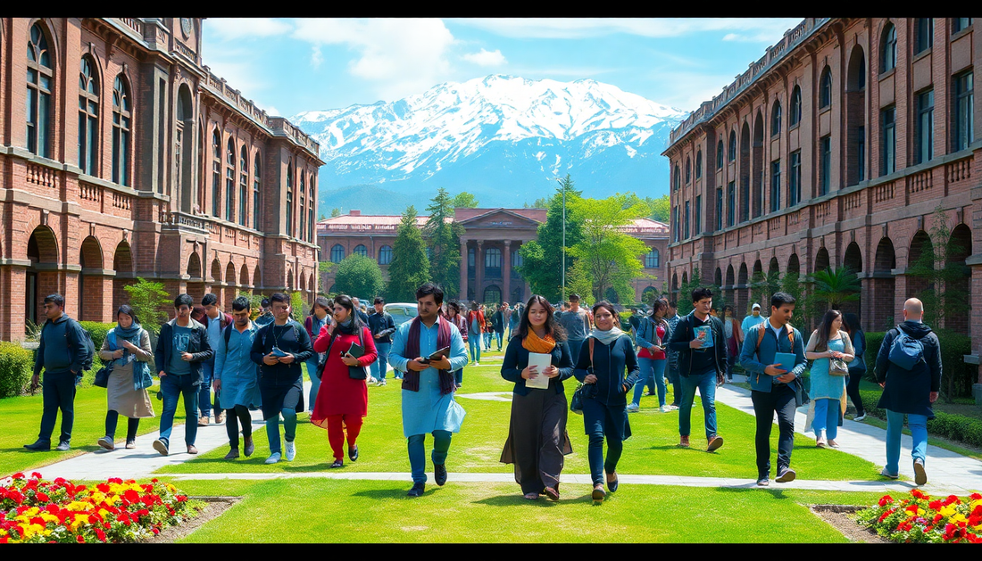 Exploring the Vibrant Campus Life at Kashmir University