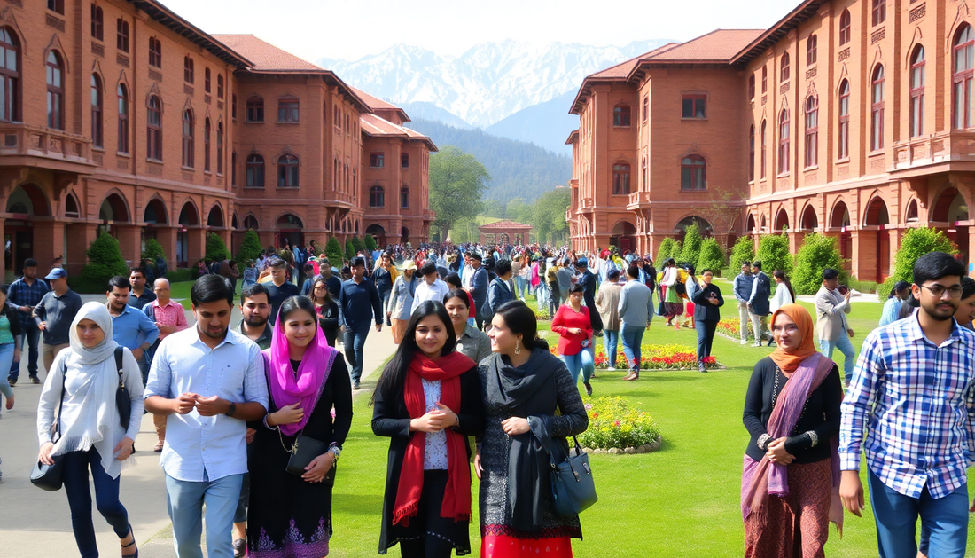 Exploring the Vibrant Campus Life at Kashmir University