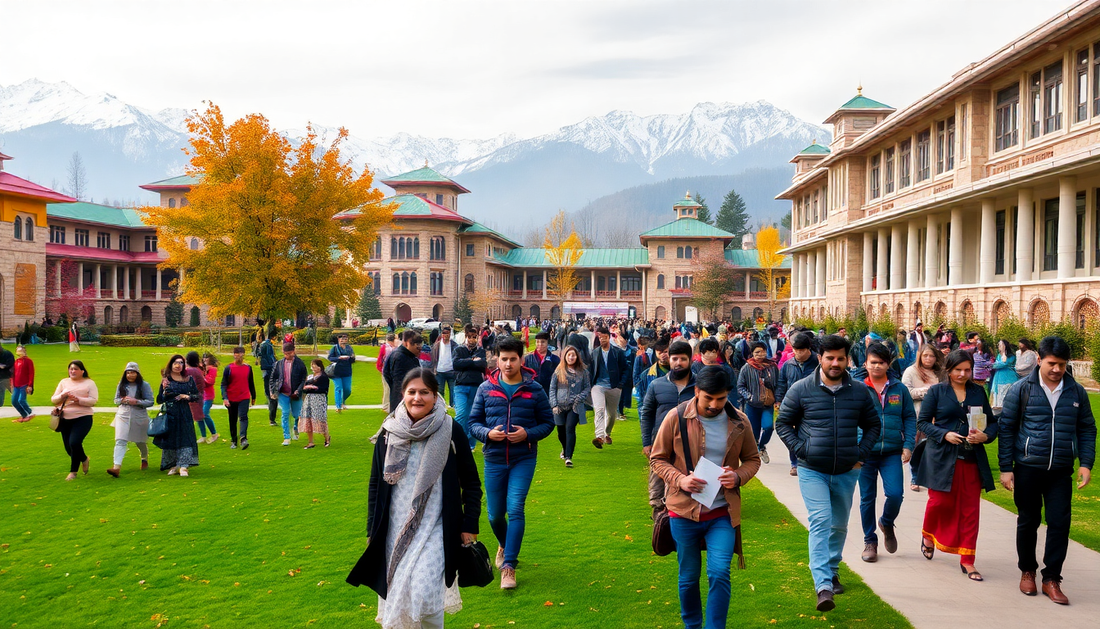 Exploring the Vibrant Campus Life at Kashmir University