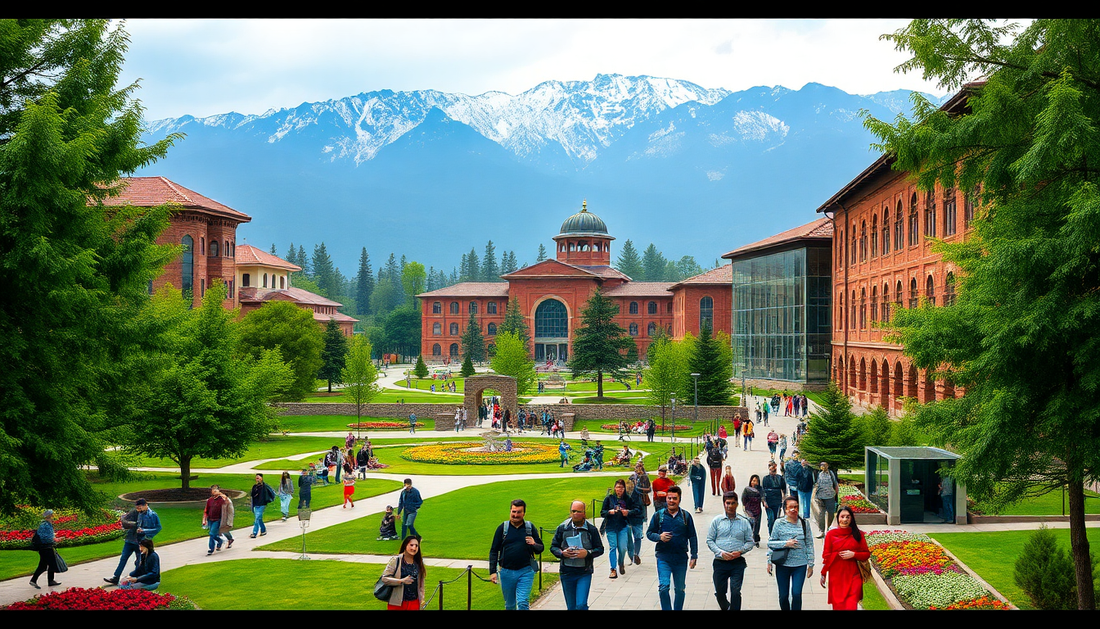 Exploring the Vibrant Campus Life at Kashmir University