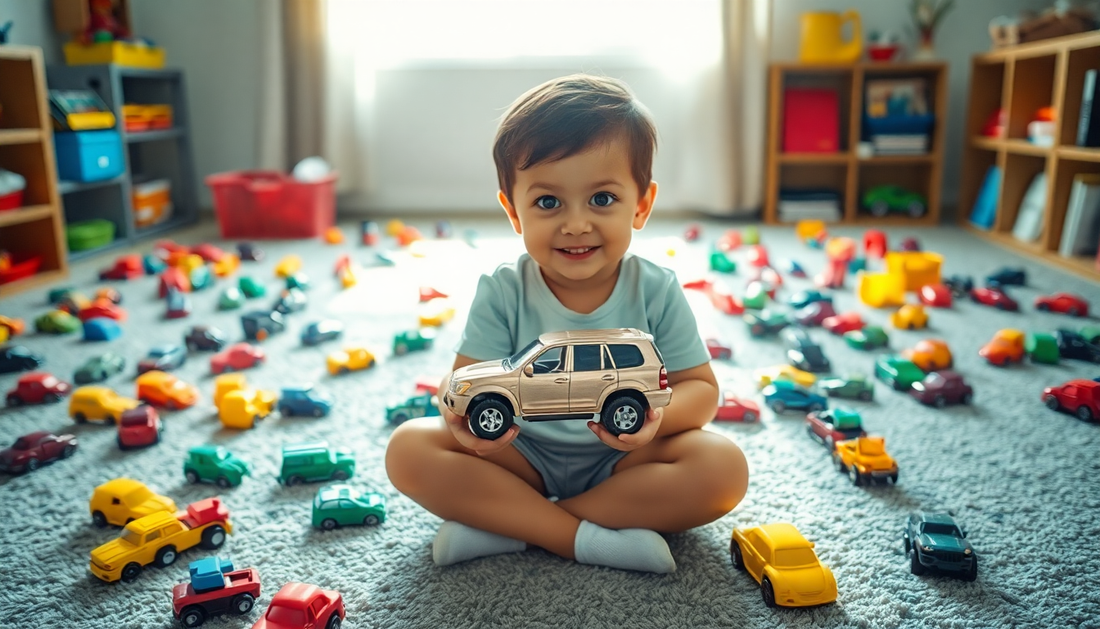 Discover the Joy of Collecting Toyota Prado Model Metal Car Toys for Kids