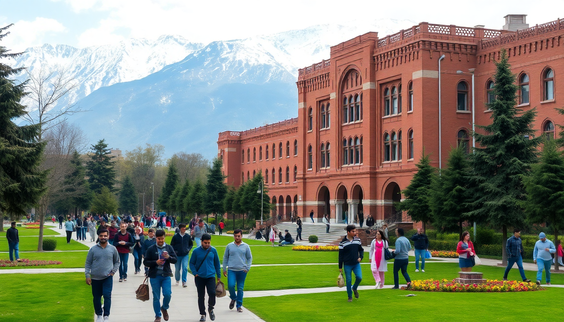 Exploring the Vibrant Campus Life at Kashmir University