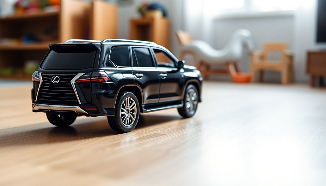 Discover the Thrill of Lexus LX570 Metal Car Toys for Kids 1:24 - Black