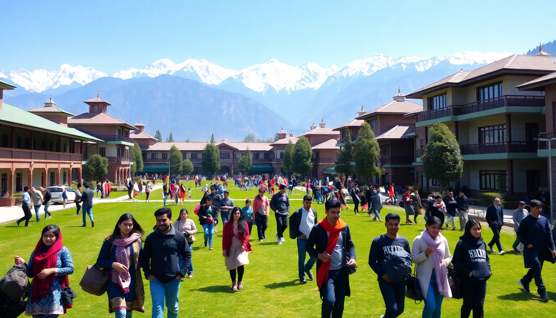 Exploring the Vibrant Campus Life at Kashmir University