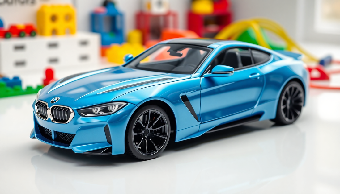 Discover the Thrill of BMW XM Metal Car Toys for Kids 1:24 - SkyBlue