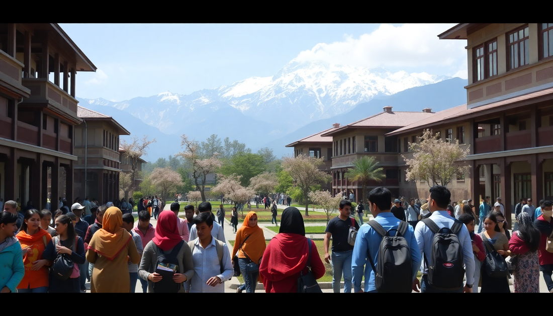 Exploring the Vibrant Campus Life at Kashmir University