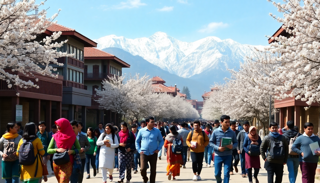 Exploring the Vibrant Campus Life at Kashmir University