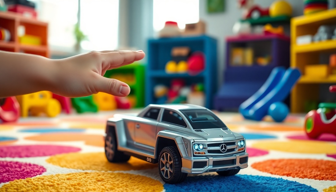 Discover the Thrill of the Mercedes-Benz Brabus 4x4 Metal Car Toy for Kids