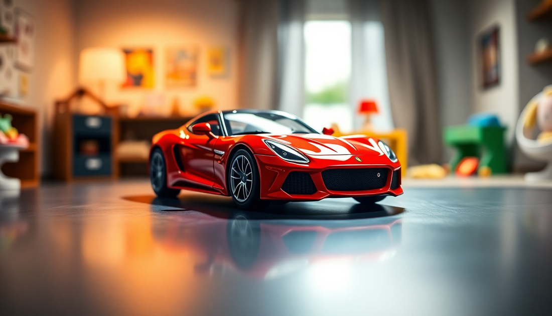 Discover the Thrill of Brabus 700 Metal Car Toys for Kids: A 1:32 Scale Red Masterpiece