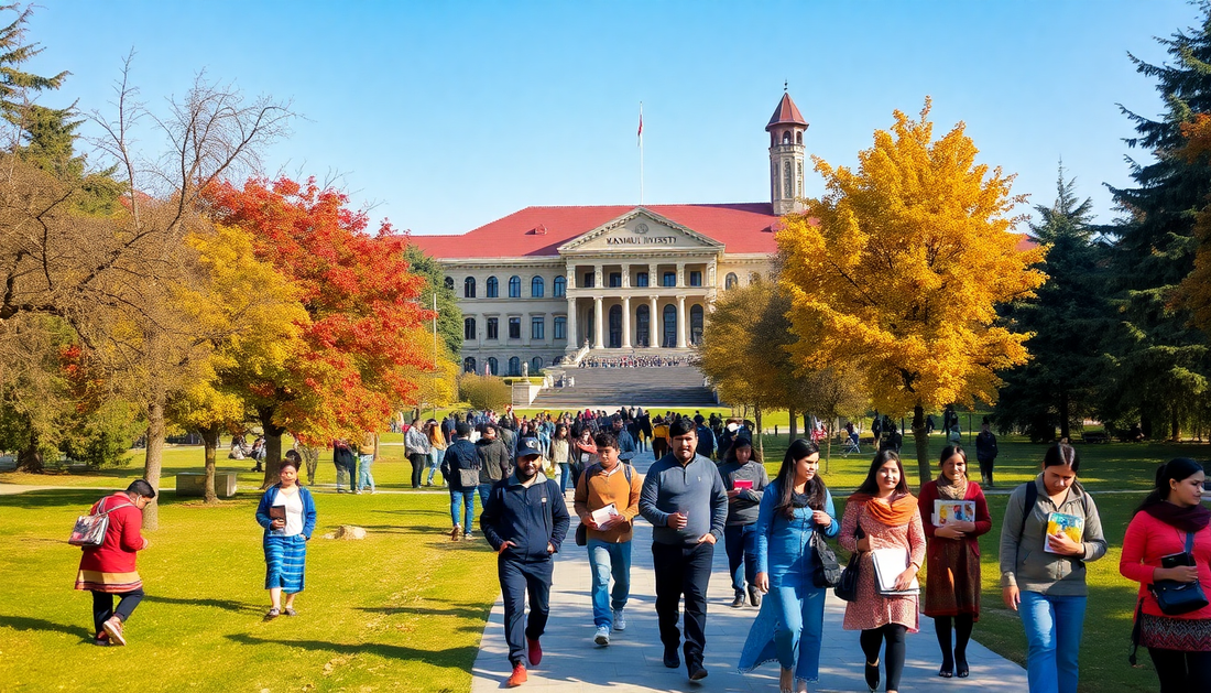 Exploring the Vibrant Campus Life at Kashmir University