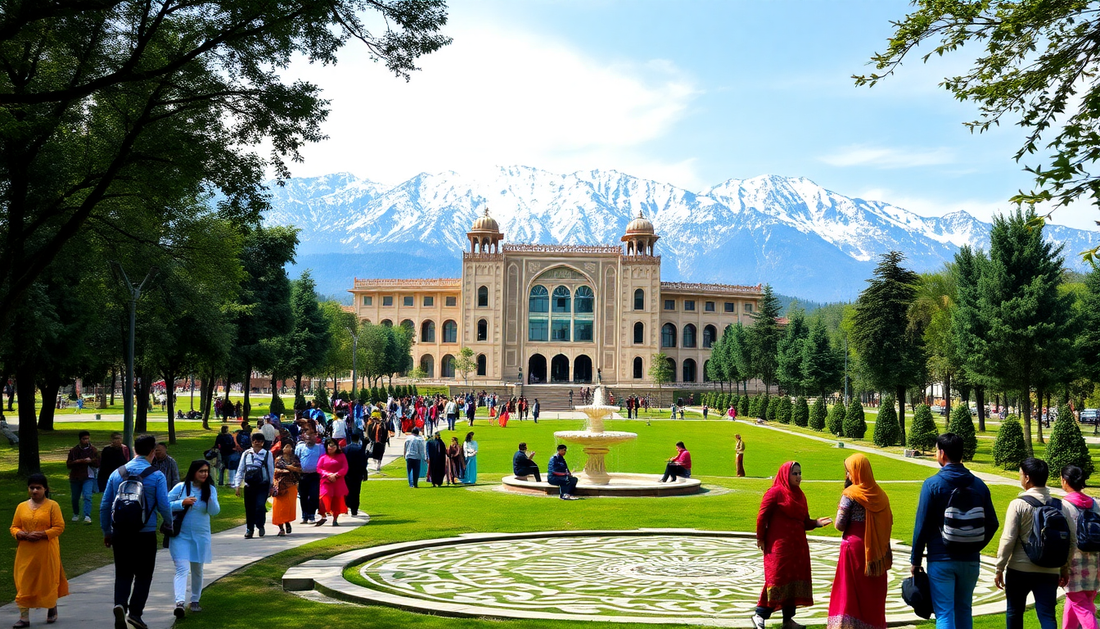 Exploring the Vibrant Campus Life at Kashmir University