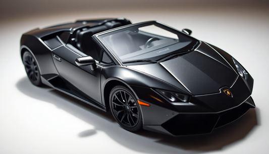 Unleash the Power of Lambo Sports Car Metal Car Toys for Kids 1:24 - Black