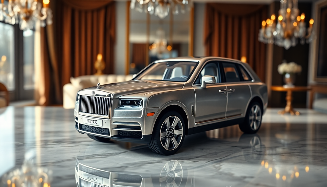 Discover the Luxury of Rolls-Royce Cullinan Metal Car Toys for Kids