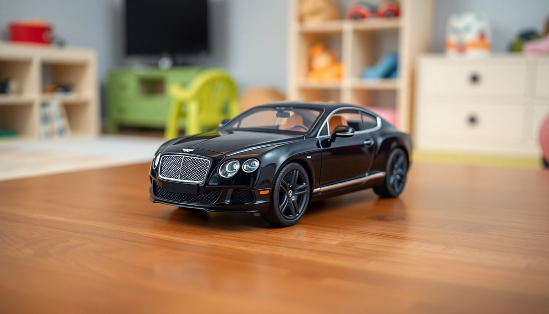 Discover the Thrill of Bentley Continental Metal Car Toys for Kids 1:24 - Black