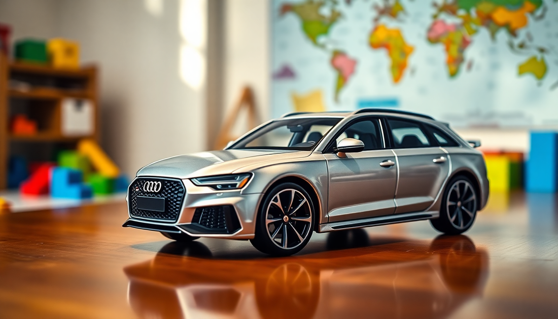 Discover the Audi RS6 Travel Version: A Metal Car Toy for Kids That Captivates