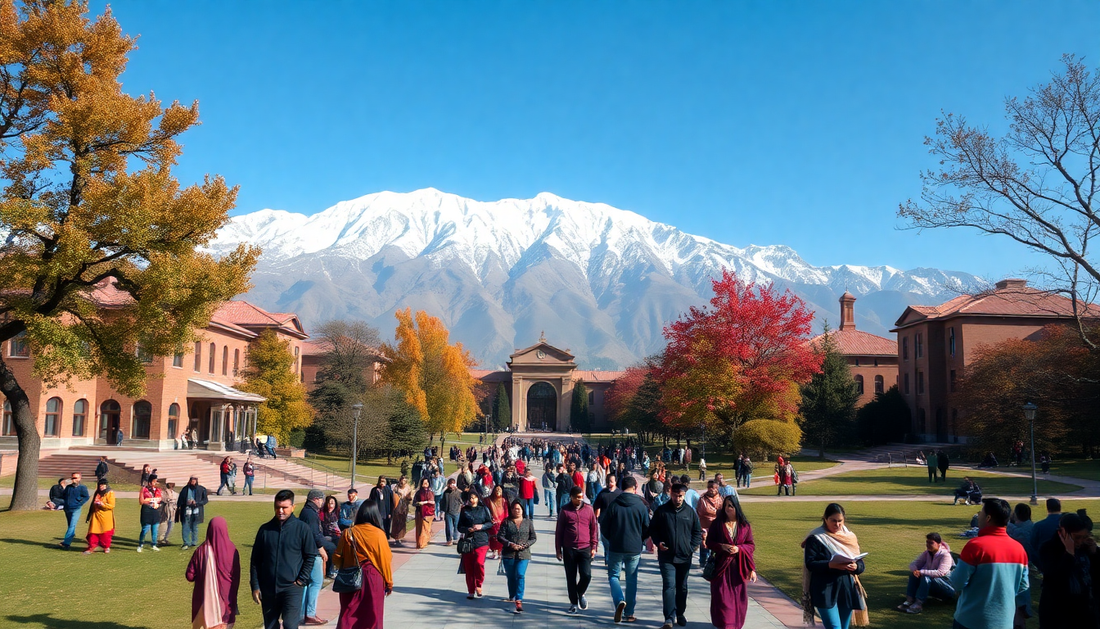 Exploring the Vibrant Campus Life at Kashmir University