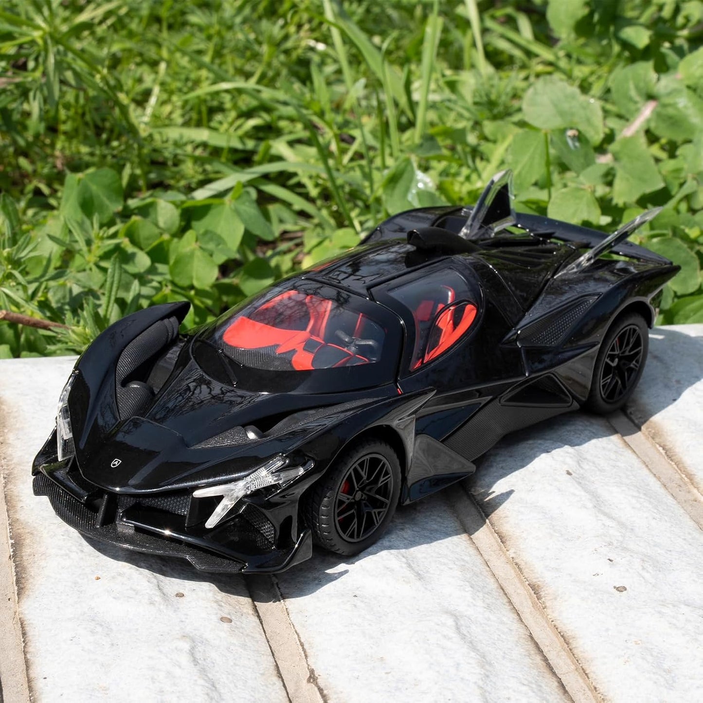 Apollo Evo Metal Car Toys For Kids 1:24 - Black