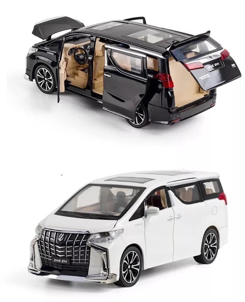Alphard Metal Car Toys For Kids 1:32 - Black