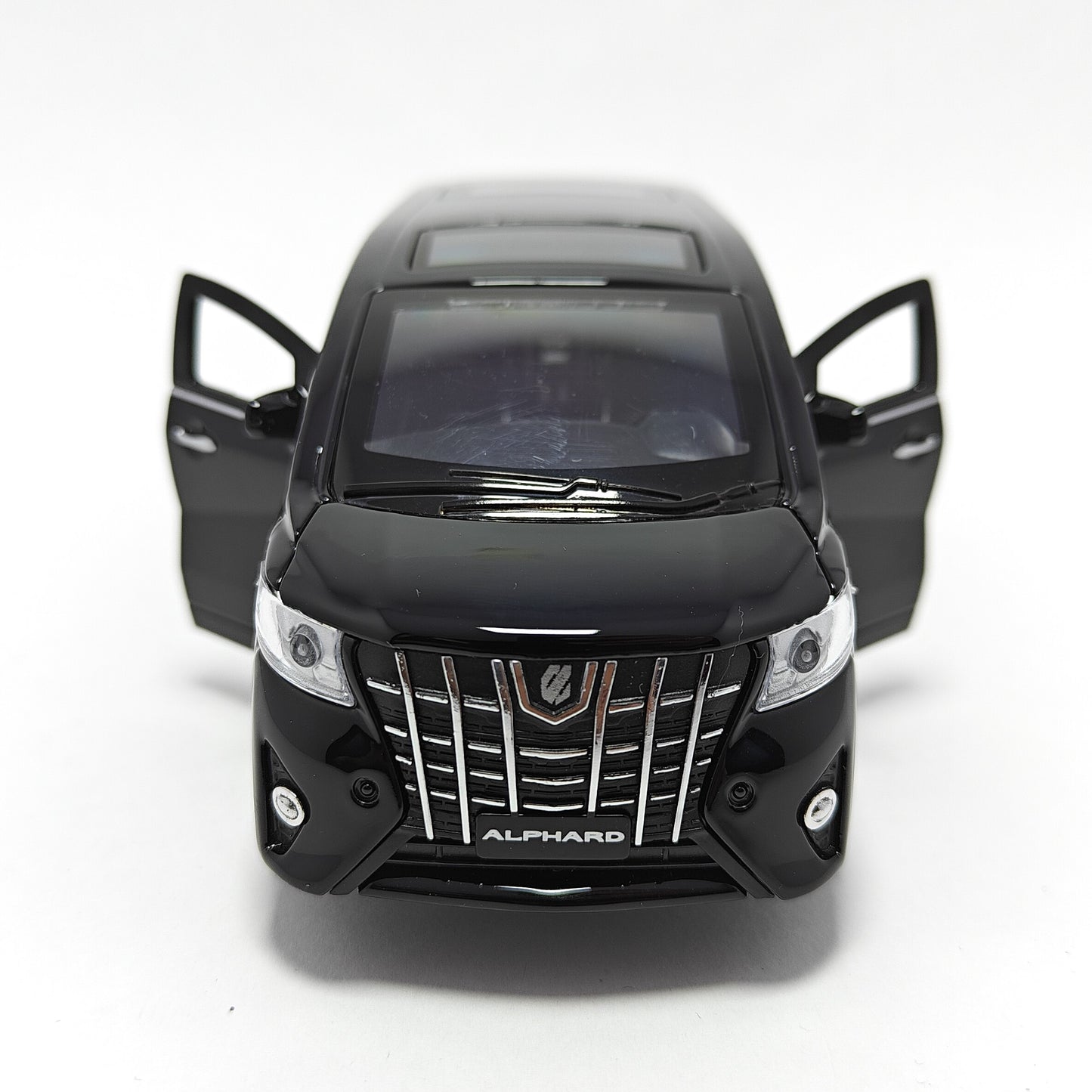 Alphard Metal Car Toys For Kids 1:32 - Black