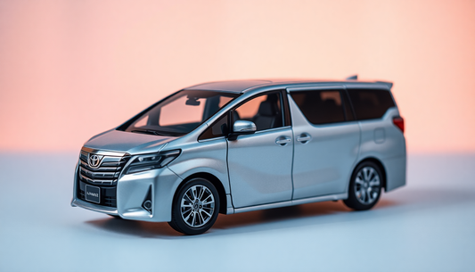 Discover the Allure of the Toyota Alphard Metal Car Toy: A Captivating Addition to Your Child's Collection