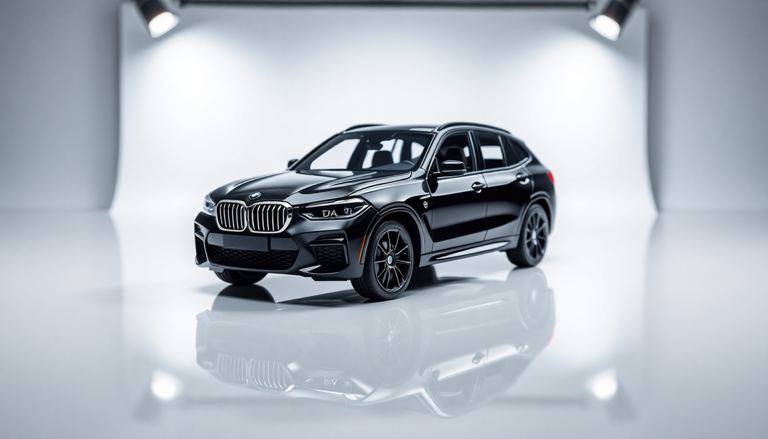 Discover the Thrill of BMW XM Metal Car Toys for Kids 1:24 - Black