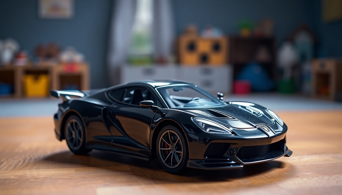 Discover the Thrill of George Patton's Metal Car Toys for Kids: 1:24 Scale Black Edition
