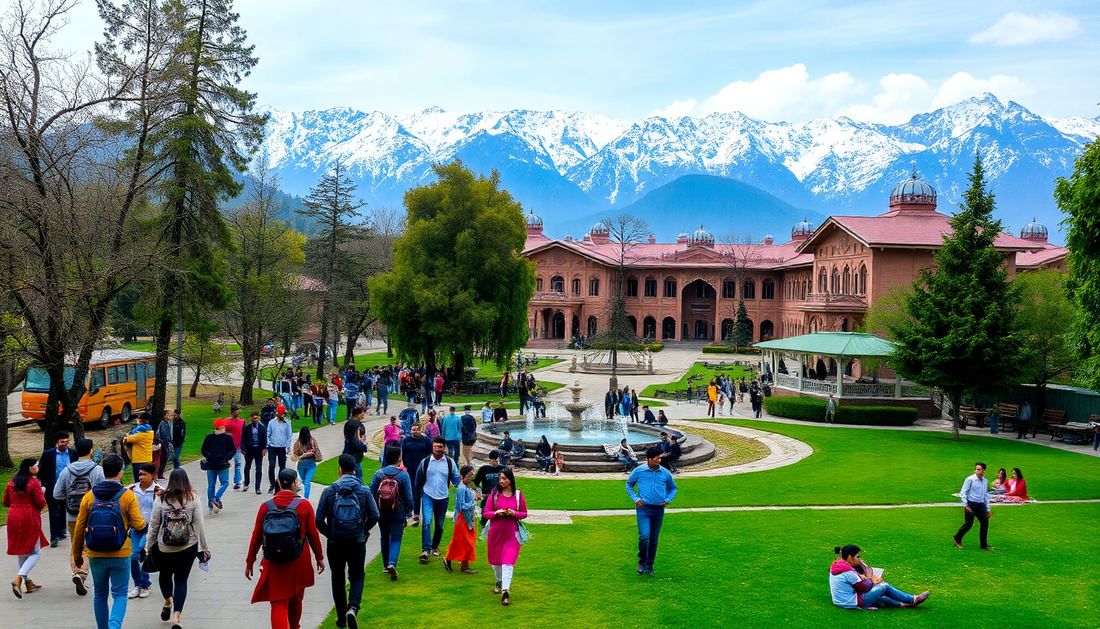 Exploring the Vibrant Campus Life at Kashmir University