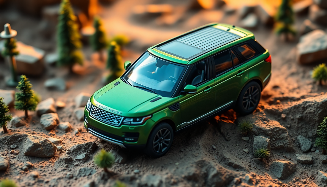 Discover the Thrill of Land Rover Range Rover SUV Metal Car Toys for Kids 1:24 [Green]