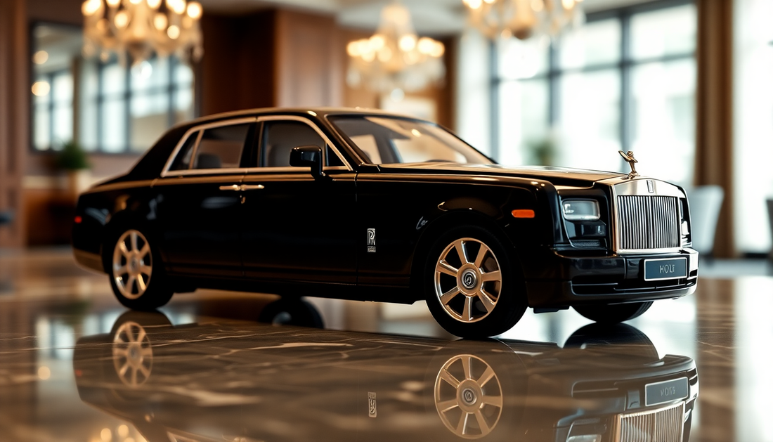Discover the Elegance of the Rolls Royce Phantom 1:32 [Black] - A Timeless Masterpiece for Your Little One