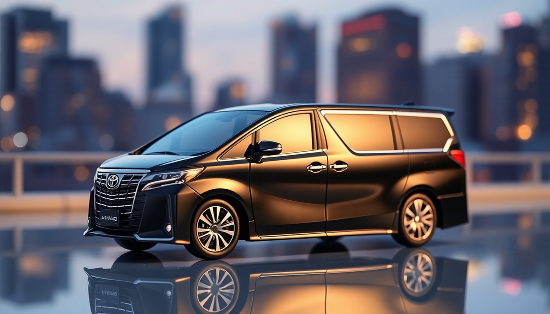 Discover the Allure of the Toyota Alphard 1:32 [Black] - A Stunning Diecast Masterpiece