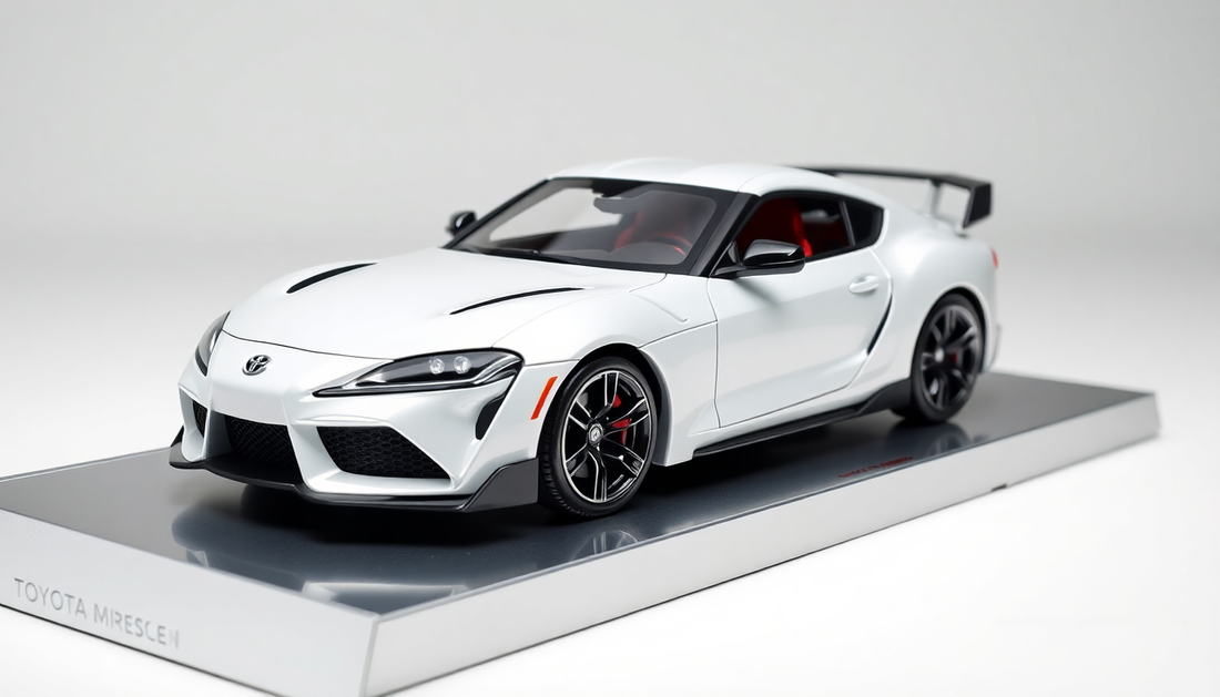 Discover the Thrill of Precision: Toyota Nissan Supra 1:32 [White]