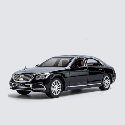 Maybach Amg Gls600 Metal Car Toys For Kids 1:24 - Silver