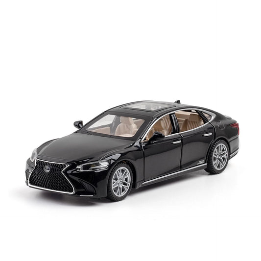 Lexus LS500H Metal Car Toys For Kids 1:32 - Black