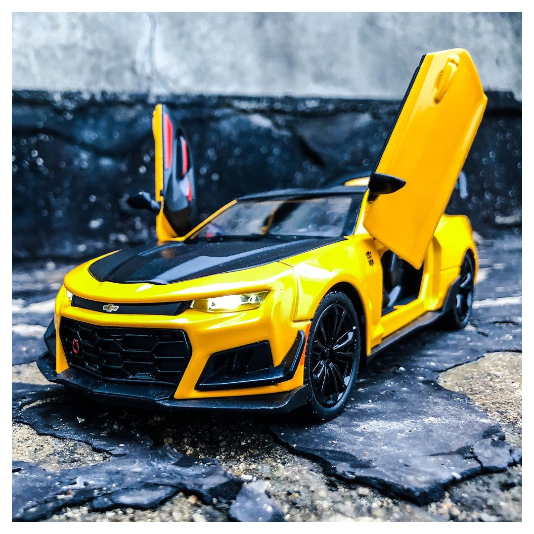 Chevrolet Bumblebee Metal Car Toys For Kids 1:24 - Yellow