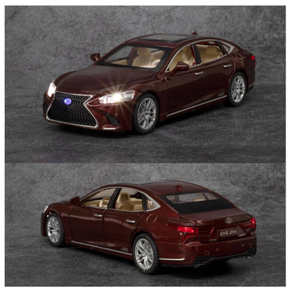 Lexus LS500H Metal Car Toys For Kids 1:32 - Brown