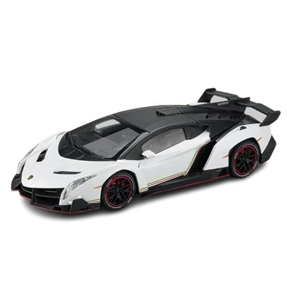 Lamborghini Venom Metal Car Toys For Kids 1:24 - Red