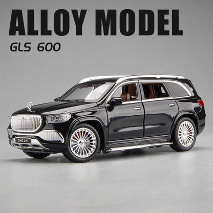 Maybach Amg Gls63 Metal Car Toys For Kids 1:24 - Black