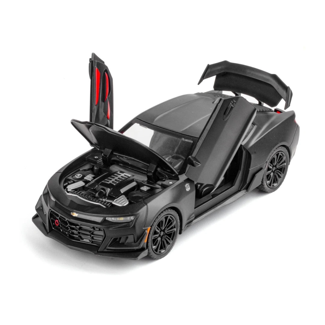 Chevrolet Bumblebee Metal Car Toys For Kids 1:24 - Black