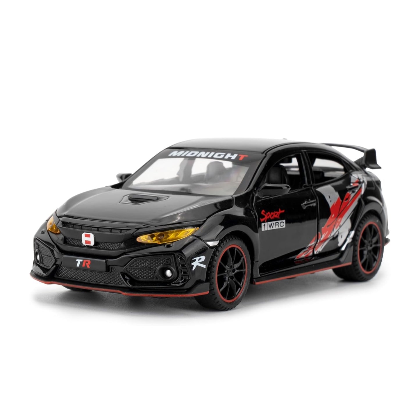 Honda Civic Type-R Car Metal Car Toys For Kids 1:32 - Black