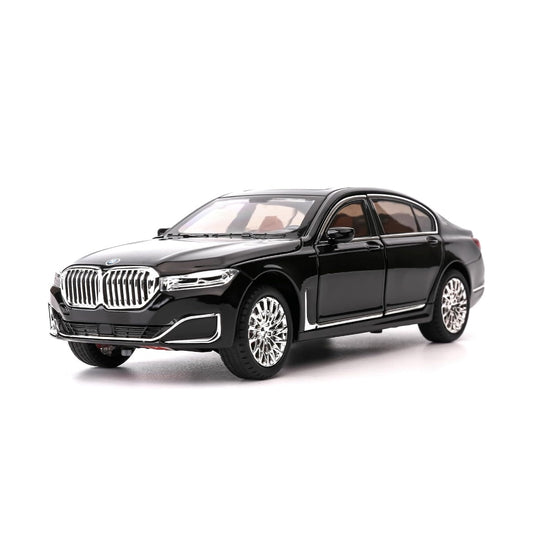 BMW 7 Series 760Li Metal Car Toys For Kids 1:24 - Black