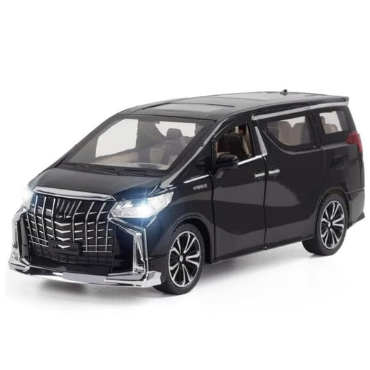 Alphard Metal Car Toys For Kids 1:32 - Black